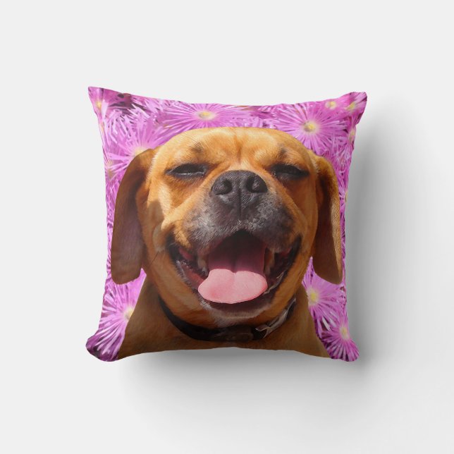 Söt Puggle Kudde (Framsida)