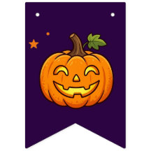 Söt pumpa Gott Halloween-girlang