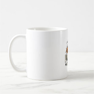 Söt Pumpa Lärare Halloween Design_1 Kaffemugg