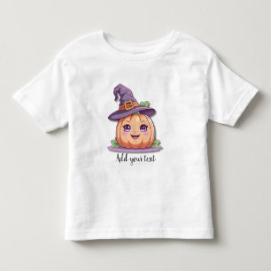 Söt Pumpa Magi – Halloween T-Shirt för Småbarn