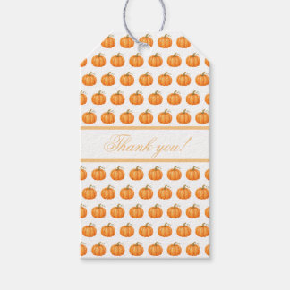 Söt pumpa presentetikett