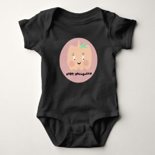 Söt pumpa rodnande bokstäver Glad Halloween T Shirt