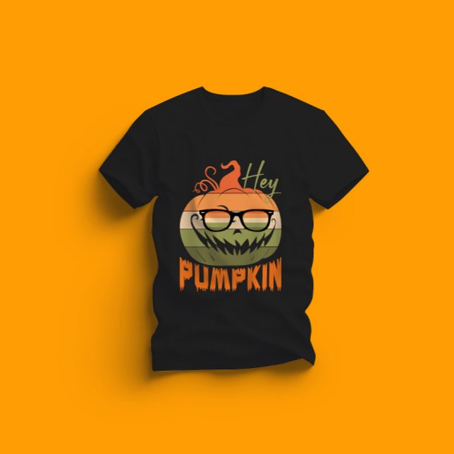 Söt pumpkin Halloween - de där pumpdonsdesignen T Shirt (Skapare uppladdad)