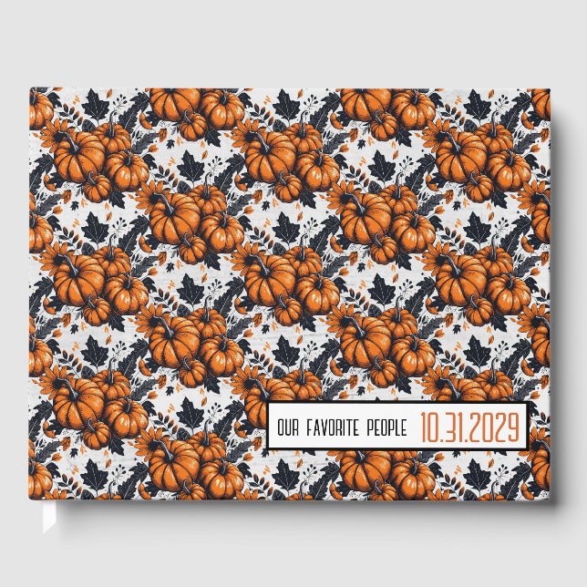 Söt Pumpkins Gästböcker (Framsida)