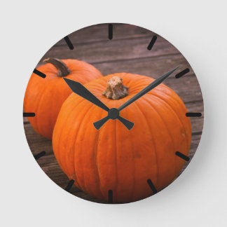 Söt Pumpor Rund Klocka