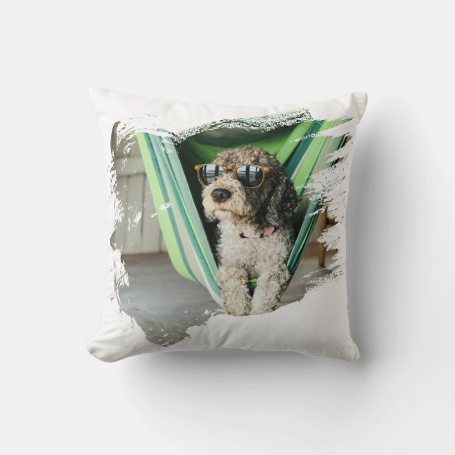 Söt Puppy Design Kudde (Framsida)