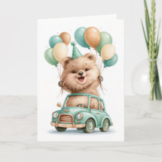 Söt Quokka Födelsedag Kort
