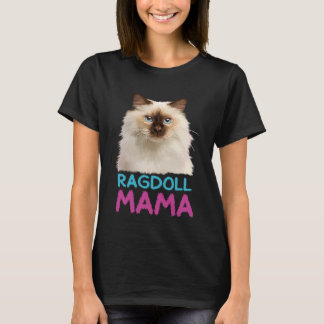Söt Ragdoll Katt Ragdoll Mamma Katt T Shirt