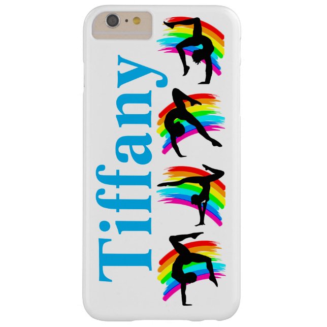 SÖT RAINBOW ANPASSNINGSBAR GYMNASTICS IPHONE CASE Case-Mate iPhone SKAL (Baksidan)