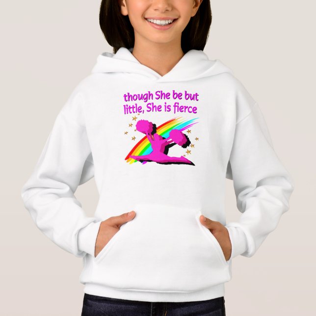 SÖT RAINBOW CHEERLEADER DESIGN TRÖJA (Framsida)