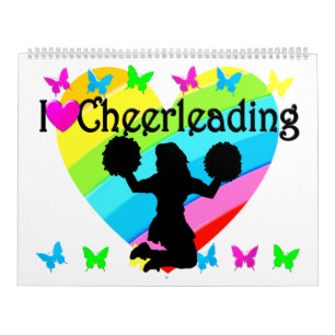 SÖT RAINBOW I KÄRLEK CHEERLEADING CALENDAR KALENDER