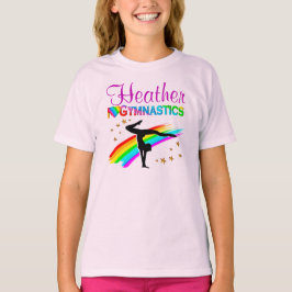 SÖT RAINBOW I KÄRLEK GYMNASTICS TEST OCH APPAREL T-SHIRT