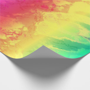 Söt Rainbow 🌈 Marble Presentpapper
