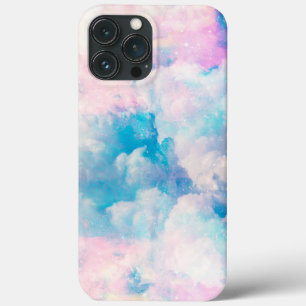 Söt Rainbow Pastel Clouds Aestetisk design