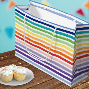 Söt Rainbow Rand Mönster födelsedag