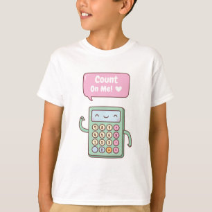 Söt Räknare Lita På Mig Räknare Doodle T Shirt