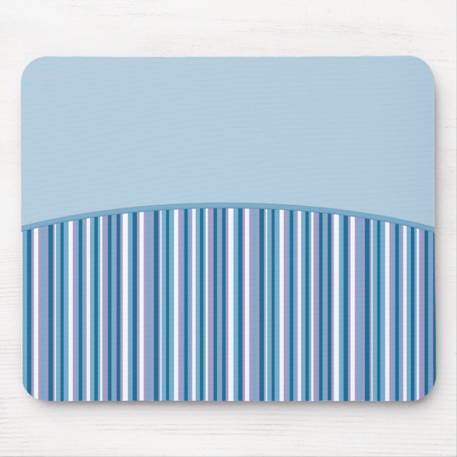 Söt randiga Mousepad Musmatta (Framsidan)