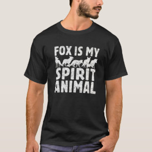 Söt Räv Är Min Andliga Djur För Män Kvinnor Furry T Shirt