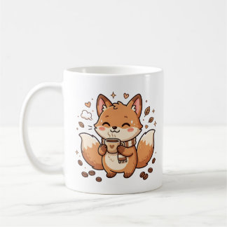 Söt Räv Kaffe Mugg Present