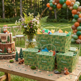 Söt Räv Personligt Namn Presentaskar