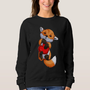 Söt Rävhjärta Alla Hjärtans Dag Pojkar Barn Rädd A T Shirt