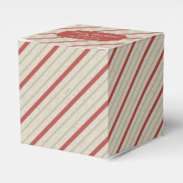 Söt Red and Grönt Rand med Top Red Badge Presentaskar