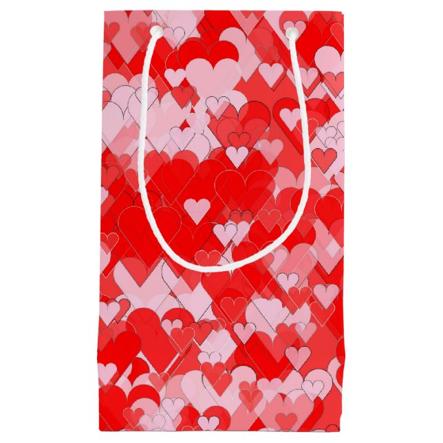 Söt Red and Rosa Hearts (Framsidan)