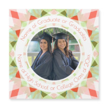 Söt Red Grönt Studenten Photo Keepsaké Gift