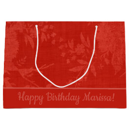 Söt Red på Red Blommönster