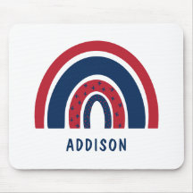 Söt regnbåge unik pojke anpassat personligt namn