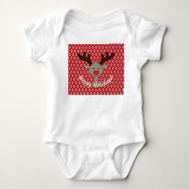 Söt ren Glad jul Julstämning T Shirt