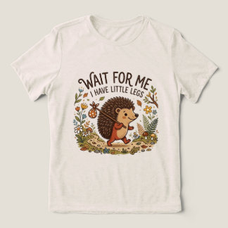 Söt Resande Igelkott med Små Ben T Shirt