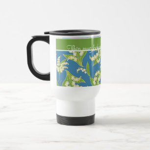 Söt Resemugg: Lilies of the Valley, Blue Resemugg