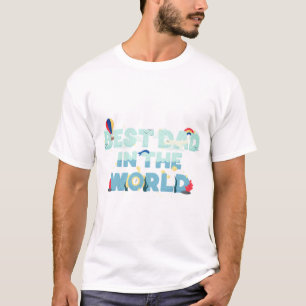Söt Resetema Pappa T Shirt