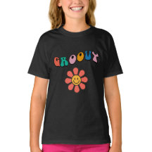 Söt Retro Blomma Groovy