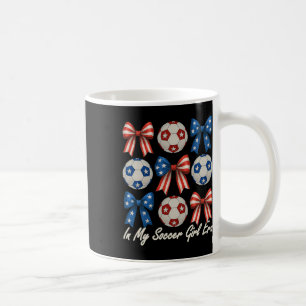 Söt Retro Fotbollstjej Coquette Slöja För Kvinnor Kaffemugg