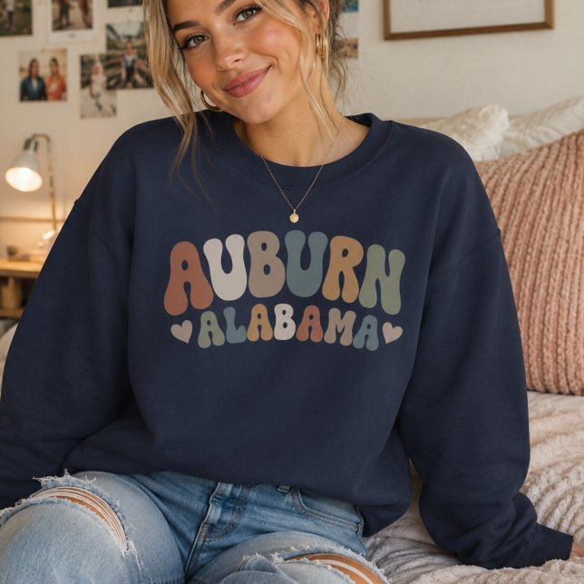 Söt retro från Auburn Alabama T Shirt (Skapare uppladdad)