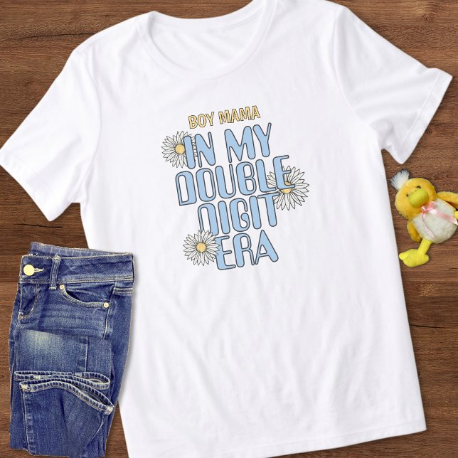 Söt Retro I Min Dubbla Siffers Era Mamma & Mini T Shirt (Skapare uppladdad)