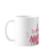Söt Retro Sjuksköterska Liv Gradient Kaffe Mugg