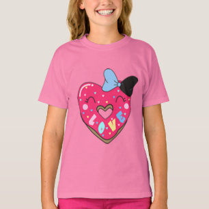 Söt Ribbad Plyschbjörn - Mysig Klenod T Shirt