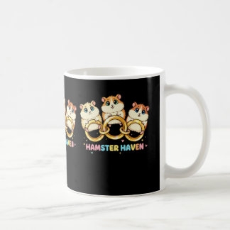 Söt Ringdesign för Hamstrar Kaffemugg