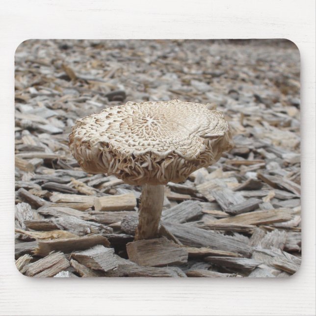 Söt Rippled Mushroom Mouse Pad Musmatta (Framsidan)