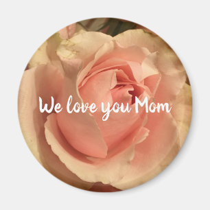 Söt Ro, blomsterpersikofärgad trädgård för Mamma Magnet