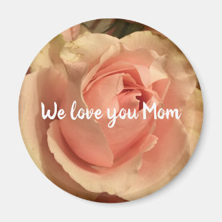 Söt Ro, blomsterpersikofärgad trädgård för Mamma Magnet
