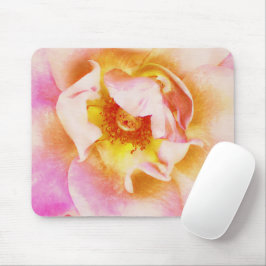 Söt Ro Guld och Rosa Uppåt Nära musknapp Musmatta
