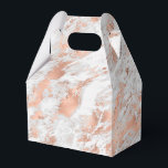 Söt Ro Guld White Glitzy Marble Presentaskar<br><div class="desc">Söt Ro Guld White Glitzy Marble</div>