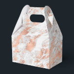 Söt Ro Guld White Glitzy Marble Presentaskar<br><div class="desc">Söt Ro Guld White Glitzy Marble</div>