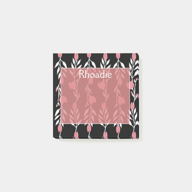 Söt Ro Vine Post-it Block (Framsida)