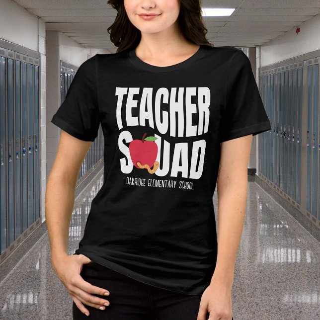 Söt Röd Apple Lärargrupp T Shirt (Skapare uppladdad)
