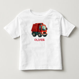 Söt röd dumper t shirt